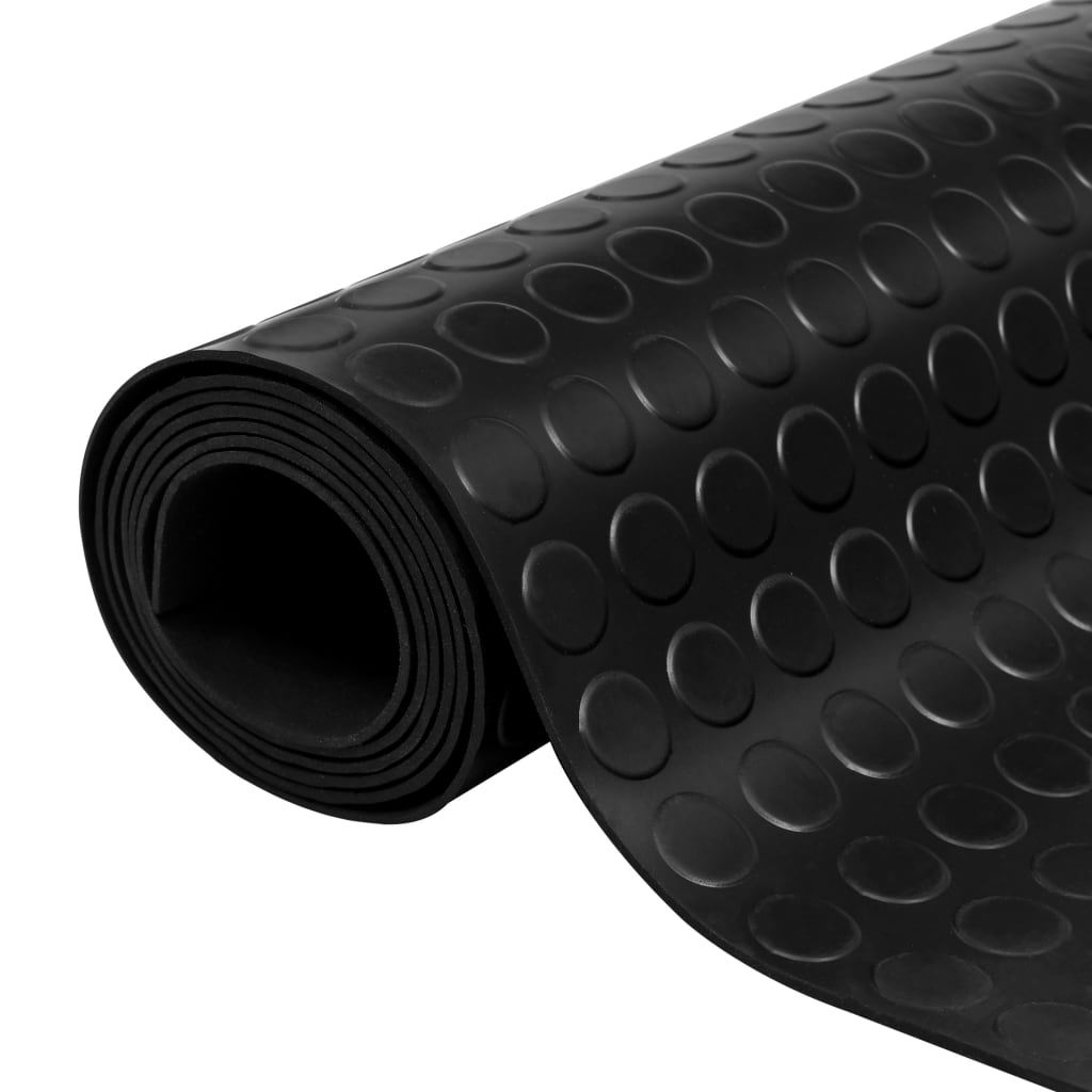 VidaXL Gummi Anti-Schlupf-Bodenmatte 2x1m Punkte