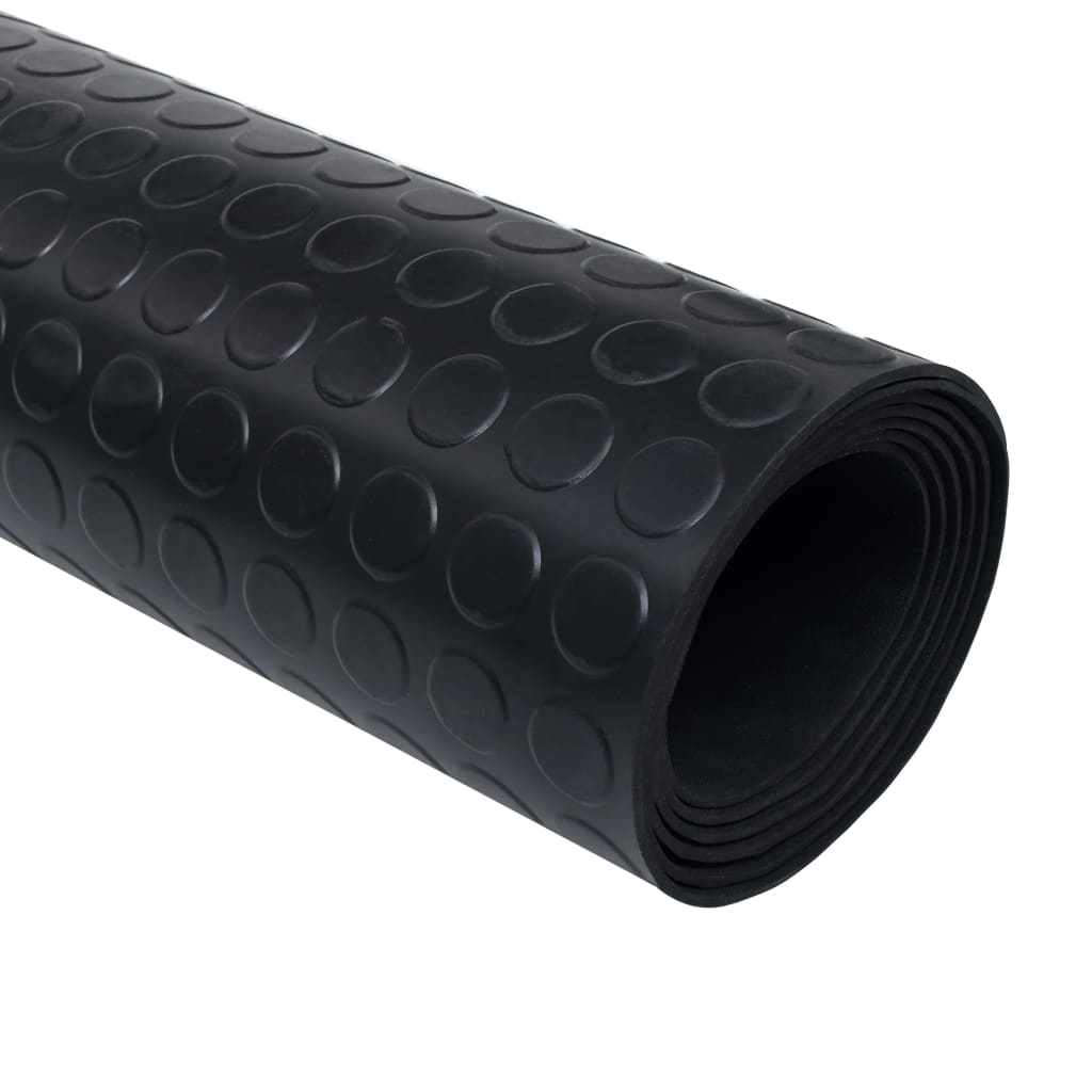 VidaXL Gummi Anti-Schlupf-Bodenmatte 2x1m Punkte