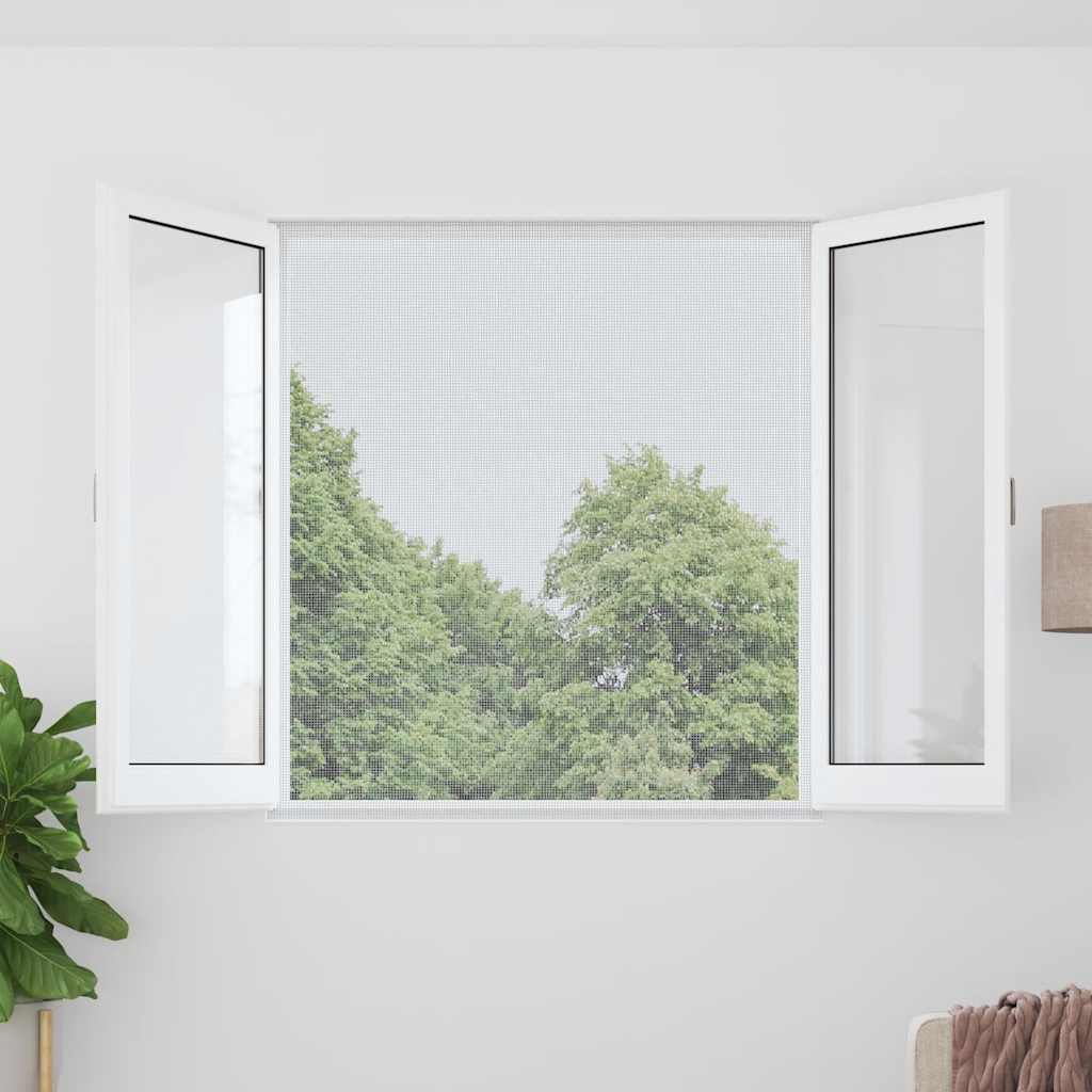 VidaXL Mesh 100x500 cm Aluminium Silberfarben
