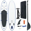 VidaXL Stand Up Paddleboard Set in Blau und Weiß