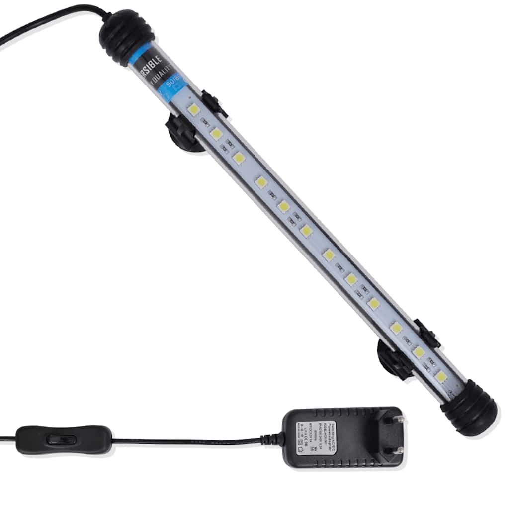 VidaXL LED-Aquariumlampe 28 cm weiß
