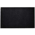Vidaxl deurmat 90x120 cm pvc zwart