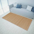 VidaXL Teppich rechteckig 150x200 cm Bambusbraun