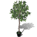 Künstlicher Lorbeerbaum von VidaXL mit Topf, 120 cm