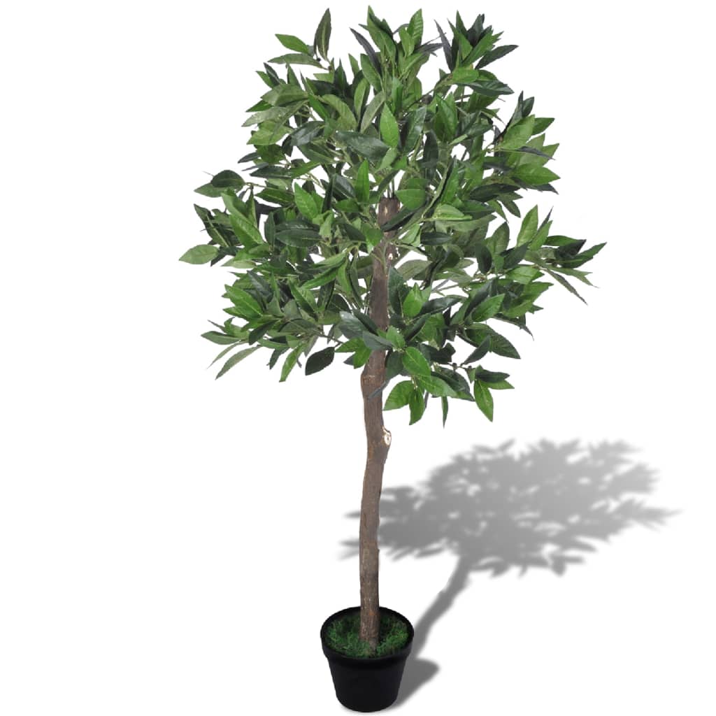 Künstlicher Lorbeerbaum von VidaXL mit Topf, 120 cm