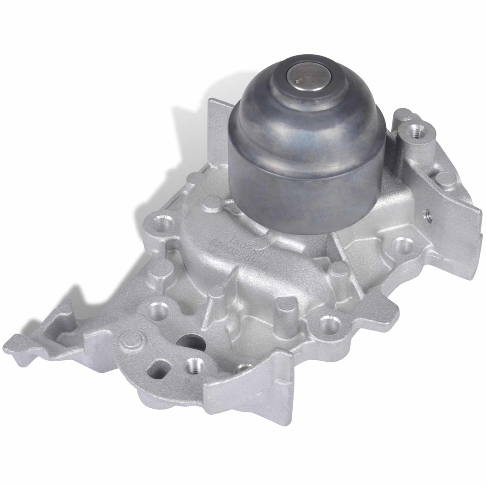 Vidaxl waterpomp zilver metaal