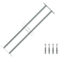VidaXL Fenstersicherheit, verstellbar mit 2 Querstangen, 700–1050 mm
