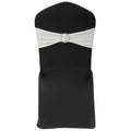 Vidaxl decoratief stoellint met een diamant 25 stuks (creme)