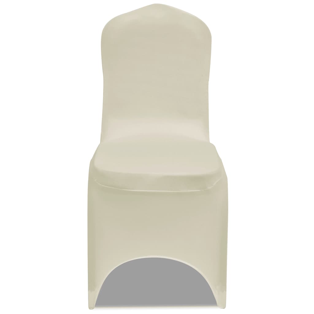 Vidaxl hoes voor stoelen 50 stuks (creme)