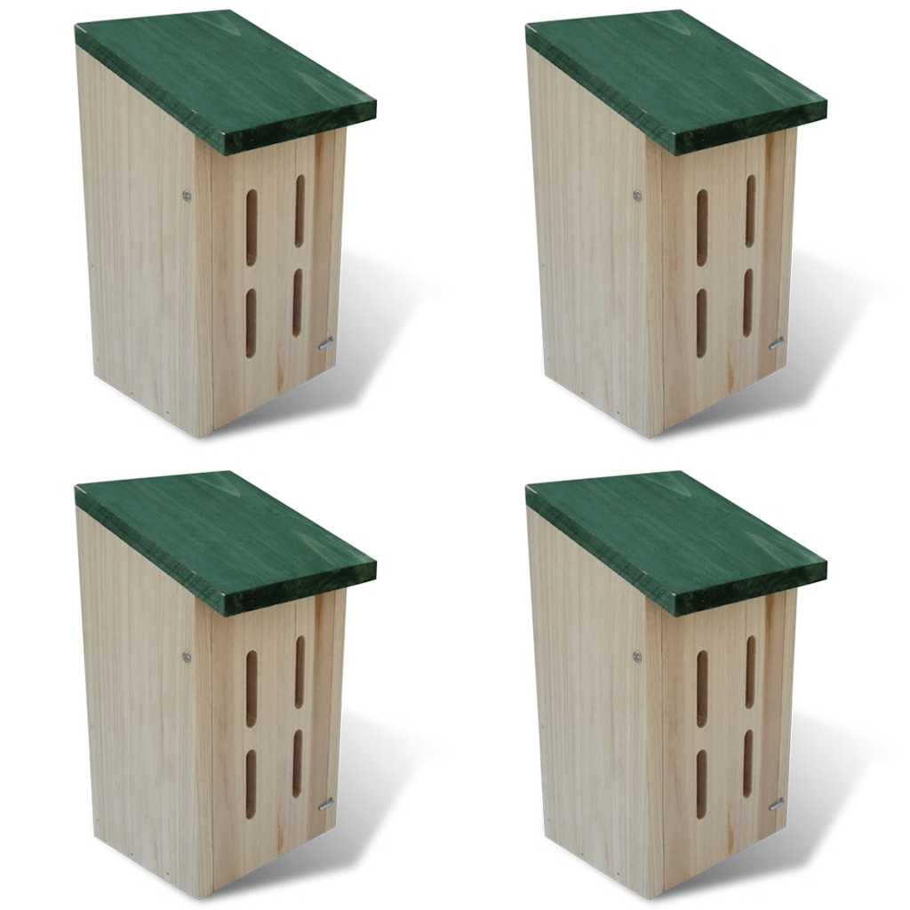 Vidaxl Schmetterlingsschrank 14 x 15 x 22 cm (4er-Set)