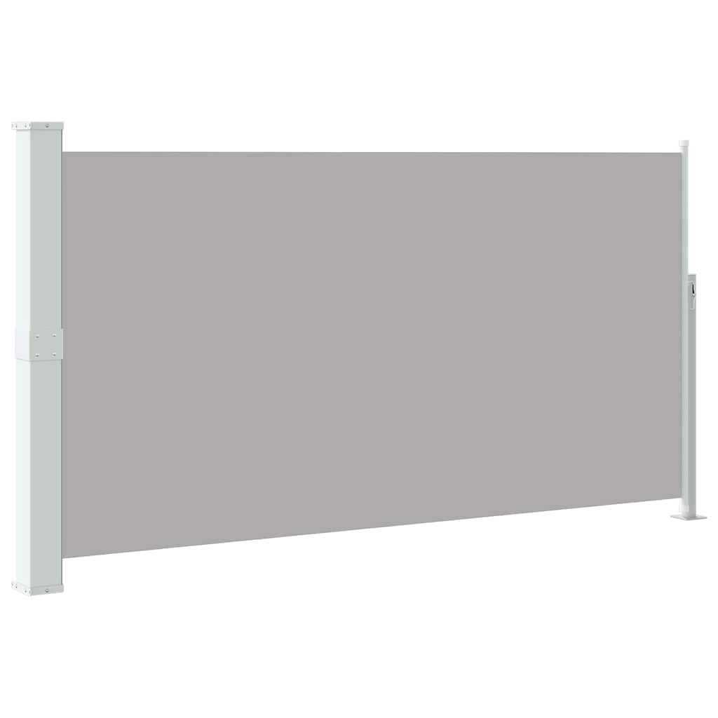 Vidaxxl Gartenbild ausziehbar 160 x 300 cm Grau