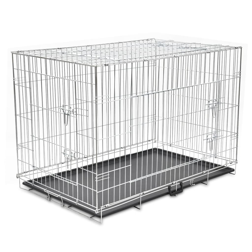 Vidaxl Hundebank zuammenklappbar xxl Metall
