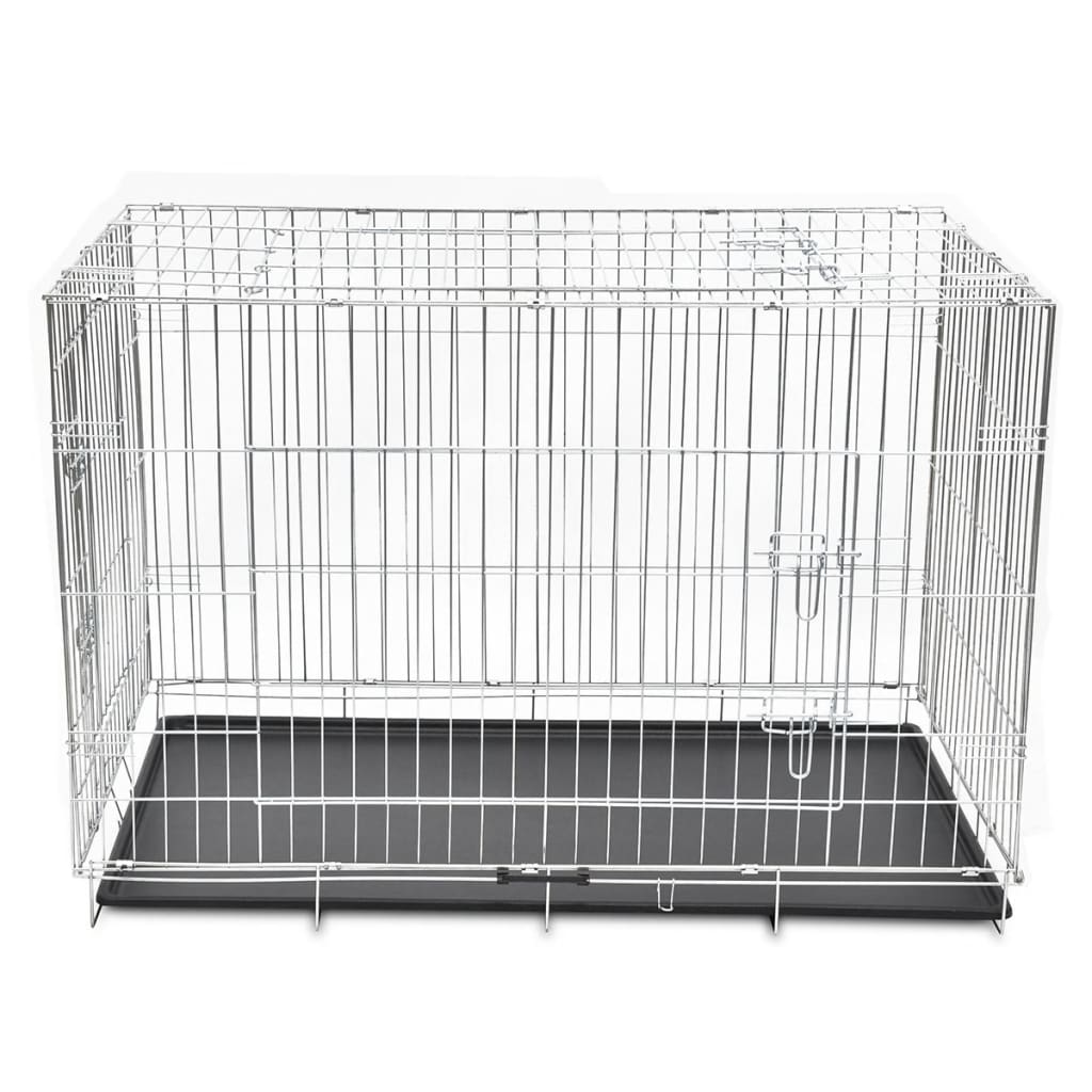 Vidaxl Hundebank zuammenklappbar xxl Metall