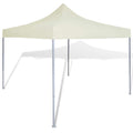 VidaXL Partyzelt faltbar 3x3 m Creme