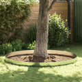 Vidaxl 5 st grasboord flexibel 100x14 cm gegalvaniseerd staal