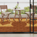 VidaXL Terrassenkacheln Akazienholz 30 x 30 cm (10 Stück)