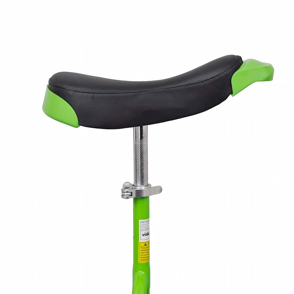 VidaXL Verstellbares Einrad (Grün, 16 Zoll)