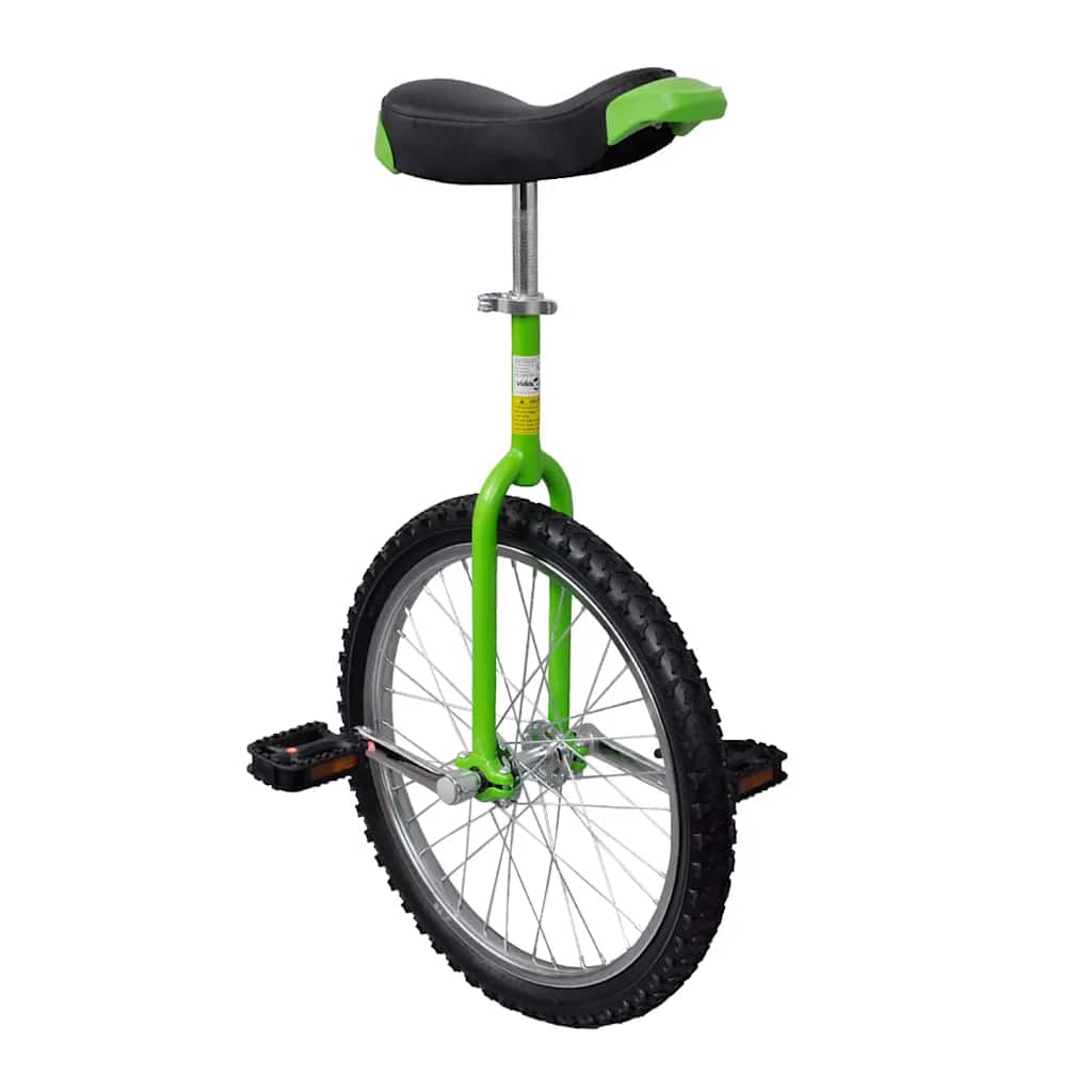 Vidaxl Einrad einstelbar 20 Zoll grün