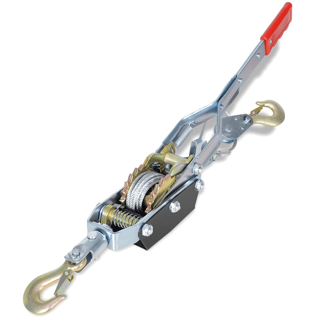 Vidaxl-Kabel-Traktor 1815 kg mit 2 Zahnrädern