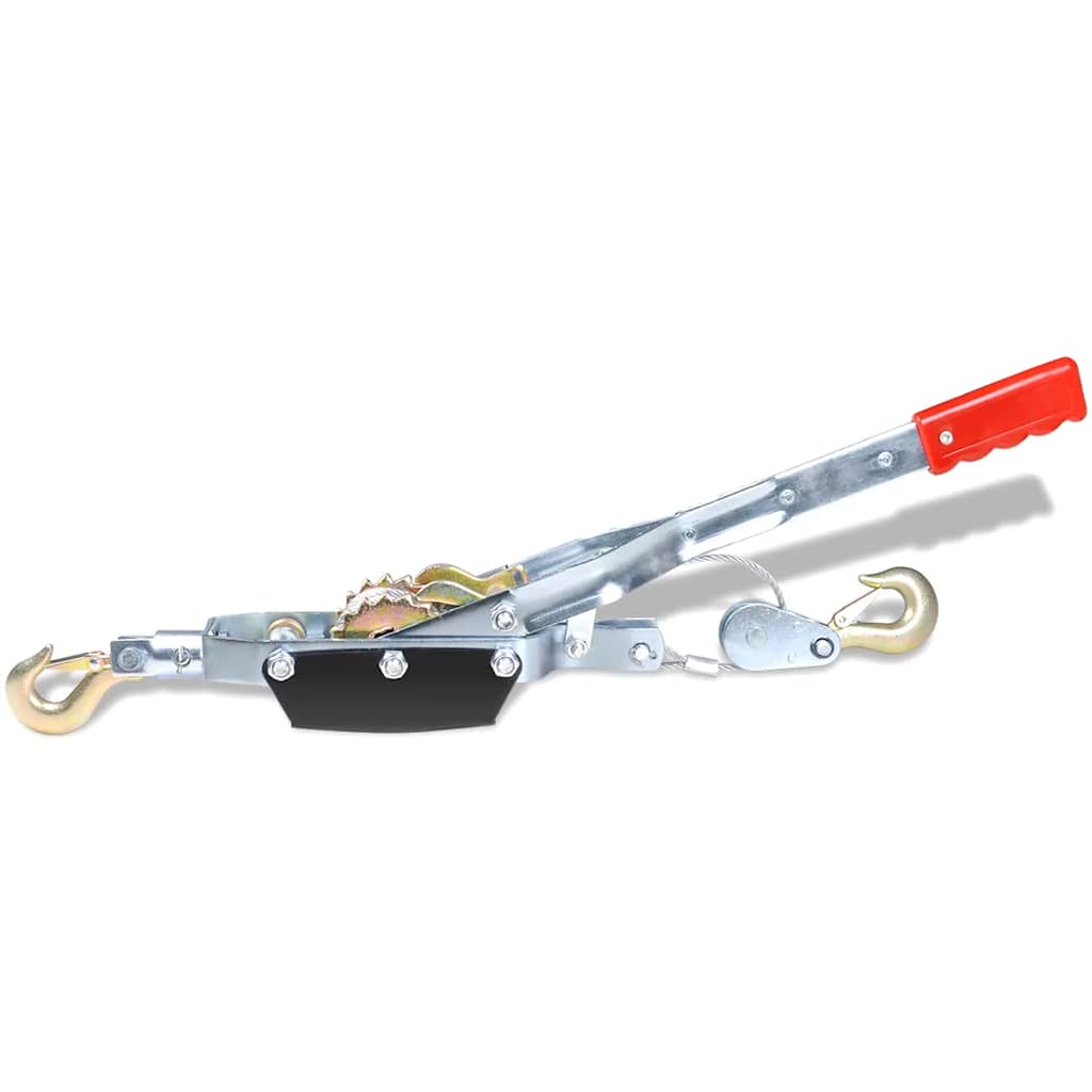 Vidaxl-Kabel-Traktor 1815 kg mit 2 Zahnrädern