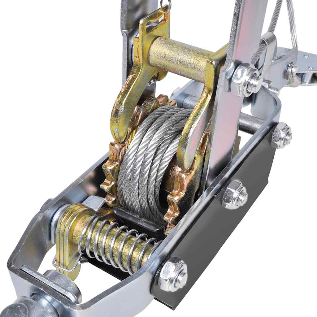 Vidaxl-Kabel-Traktor 1815 kg mit 2 Zahnrädern