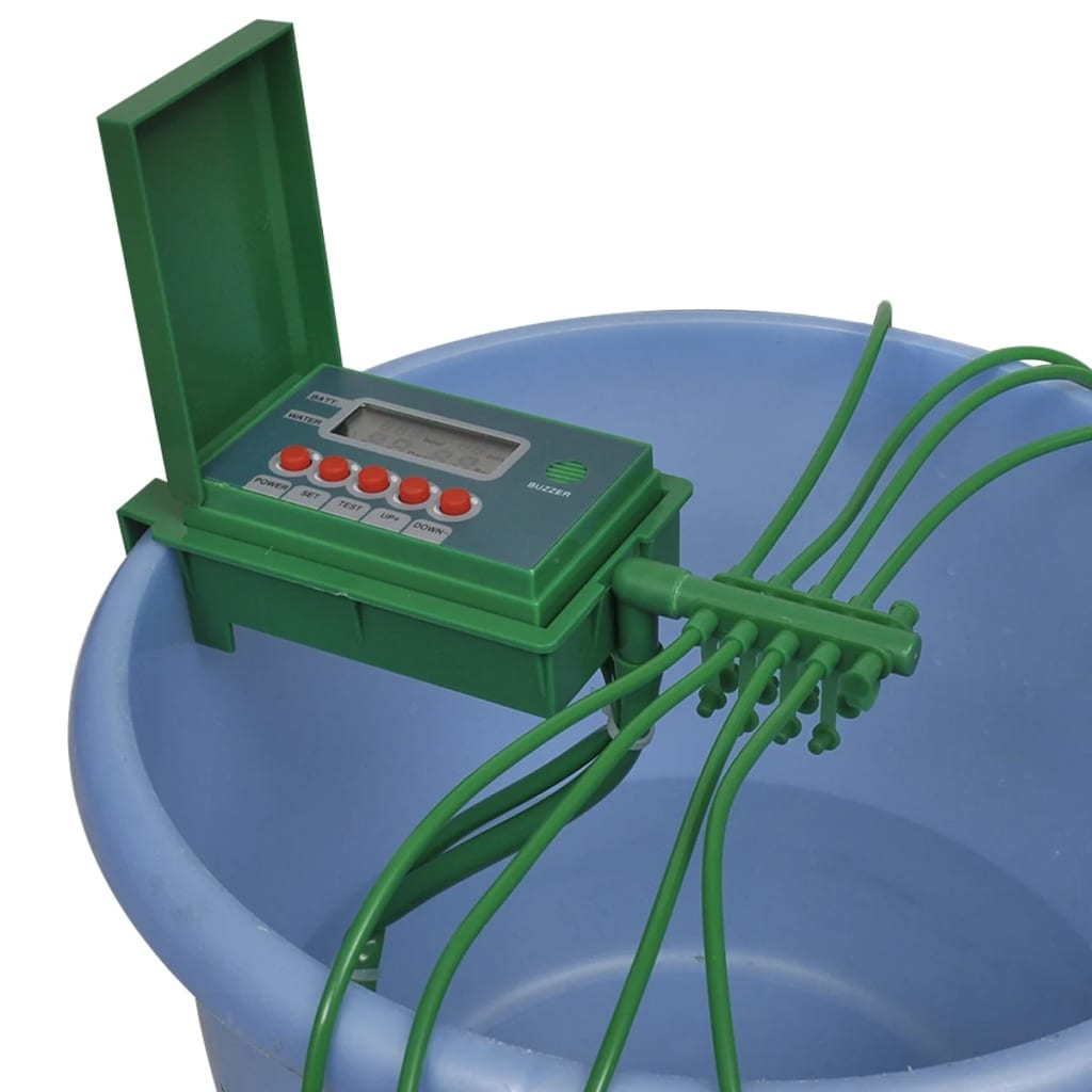Automatisches Bewässerungssystem VidaXL mit Zeitschaltuhr für Wassersprinkler