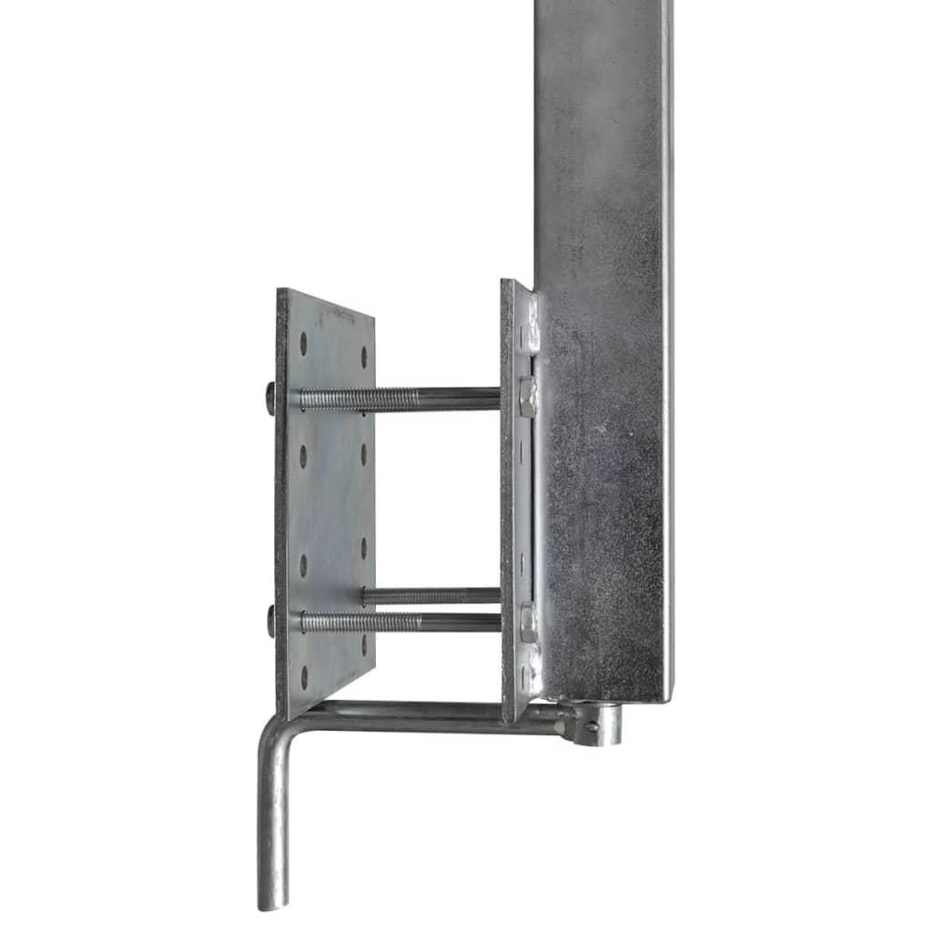 VIDAXL 2-teilige Bögen für Stiefelaufhänger 59-84 cm