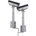 Vidaxl stalen frame ondersteuning voor de boot aanhanger 63-88 cm (set van 2)
