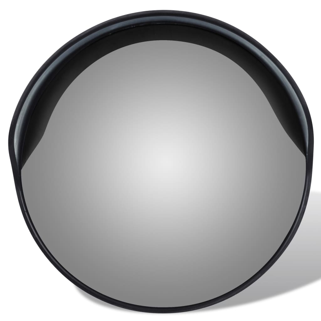VidaXL Außenverkehrsspiegel 30 cm PC-Kunststoff Schwarz