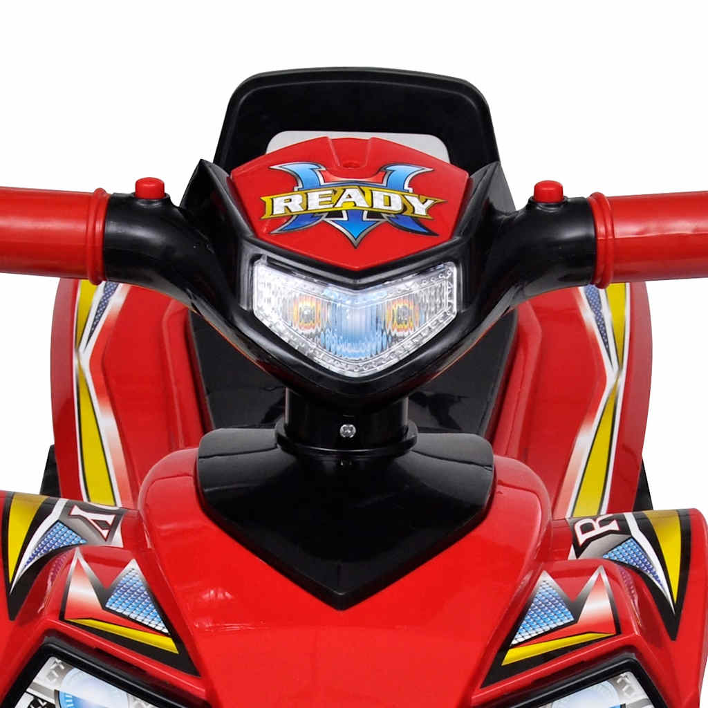 VidaXL Walking Quad mit Licht und Ton, Rot