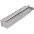 VidaXL LED-Poolwasserfall, rechteckig, 45 cm, Edelstahl