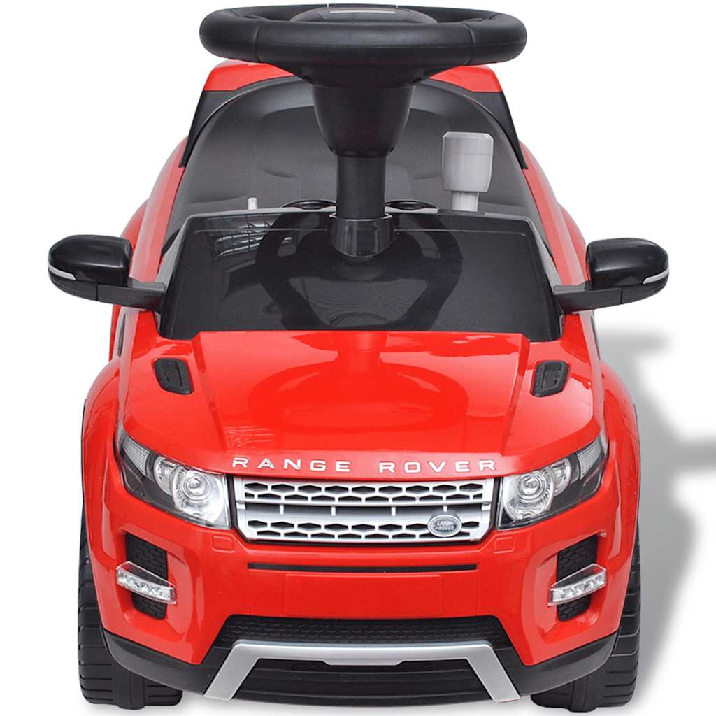 VidaXL Land Rover 348 Kinderauto mit Musik, Rot