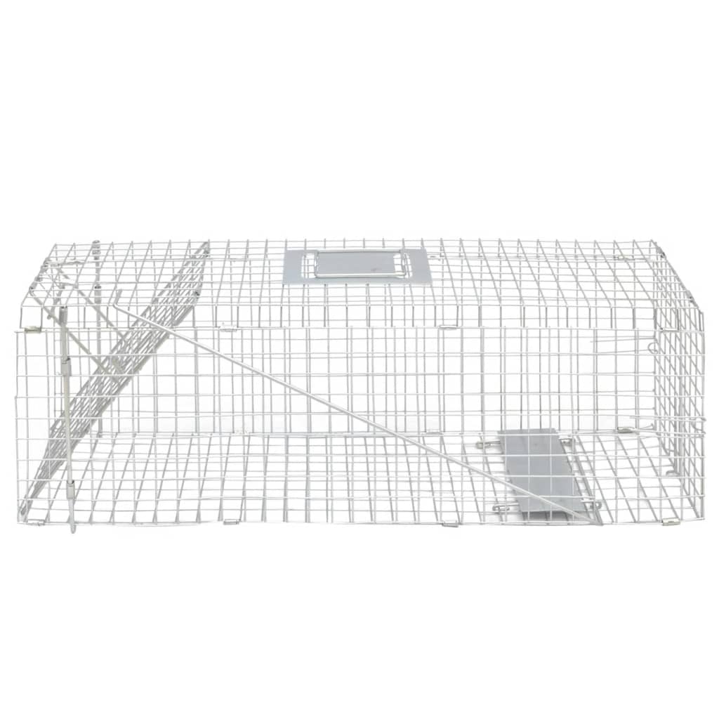 VidaXL Tierfreundliche Falle 80 cm verzinkt