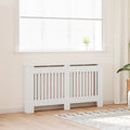 Vidaxl radiatorombouw 152 cm mdf wit