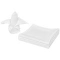 Vidaxl servetten wit 10 stuks 50 x 50 cm
