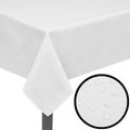 VidaXL Tischdecken, weiß, 5er-Set, 130 x 130 cm