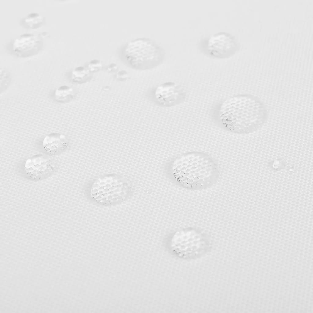 VidaXL Tischdecken Weiß 5er-Set 250 x 130 cm