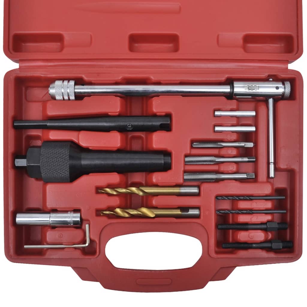 VidaXL Glühkerzenschlüssel-Set, 16-teilig