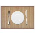 Vidaxl 6 st placemats 30x45 cm bamboe bruin