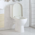 VidaXL WC-Sitz mit Absenkautomatik, quadratisch, weiß