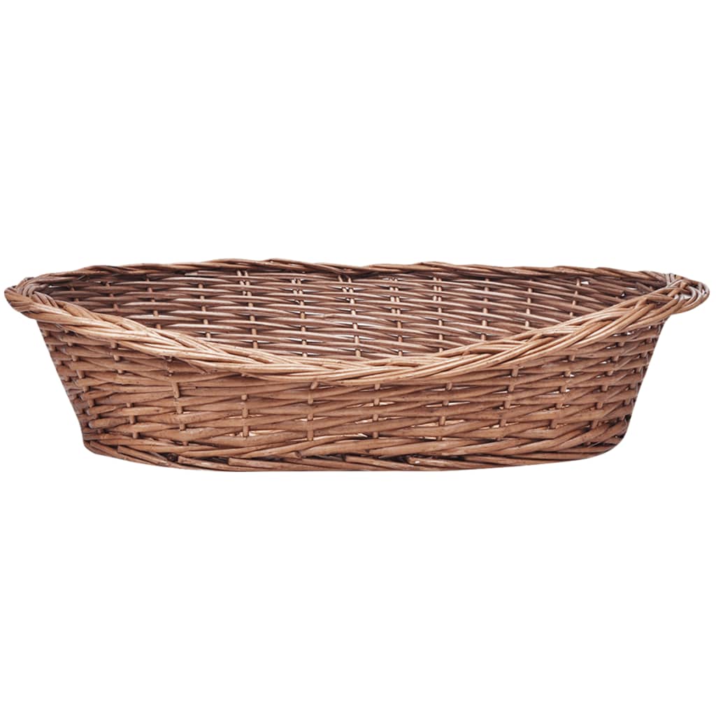 VidaXL Hundekorb/Haustierbett 50 cm Naturweide