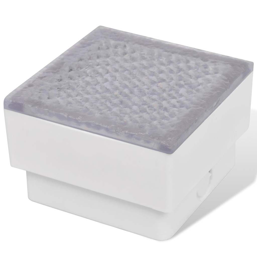 VidaXL 2x LED-Einbauleuchte 100x100x68 mm