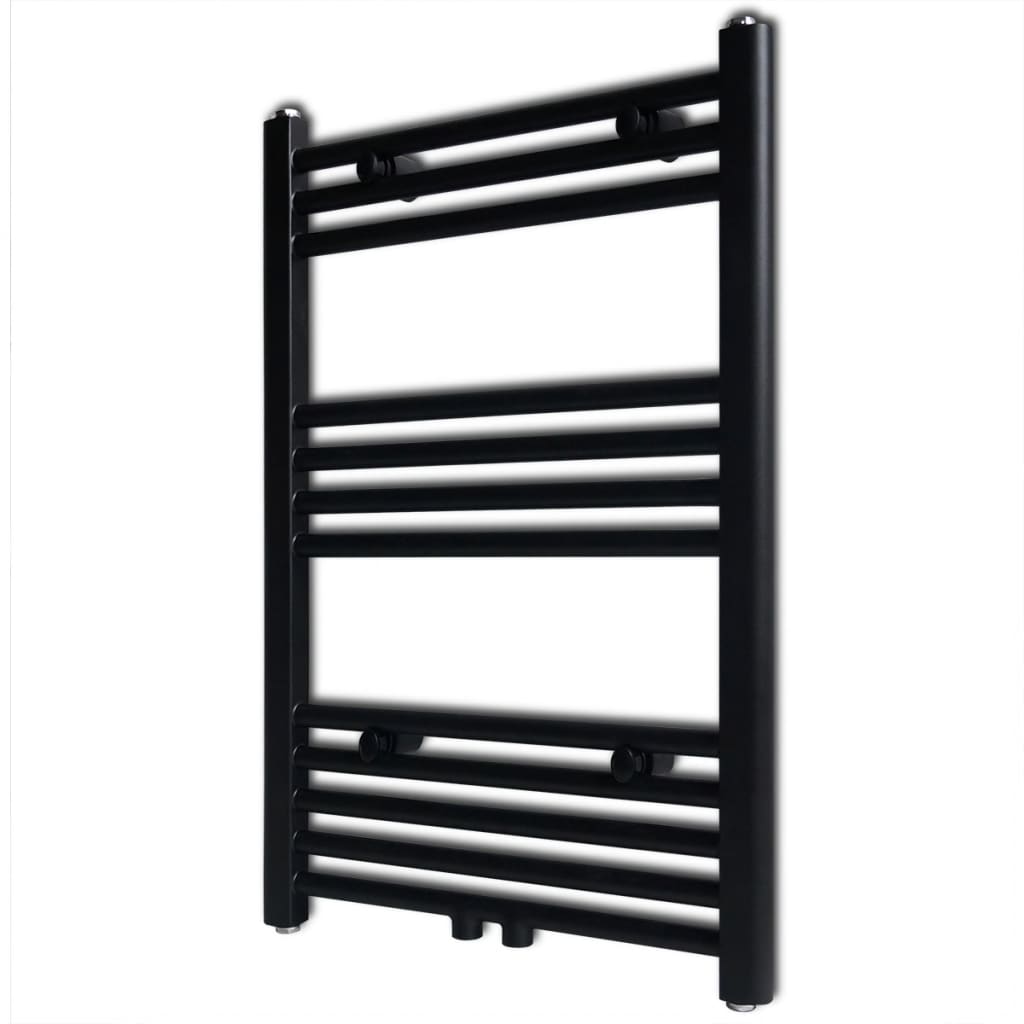 Vidaxx Kühlerhandtuchregal gerade 500x764 mm schwarz
