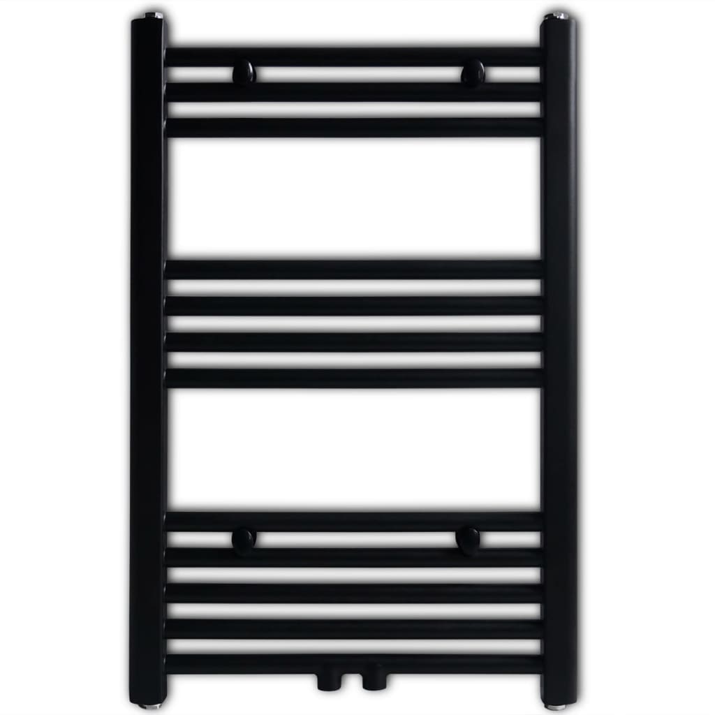 Vidaxx Kühlerhandtuchregal gerade 500x764 mm schwarz