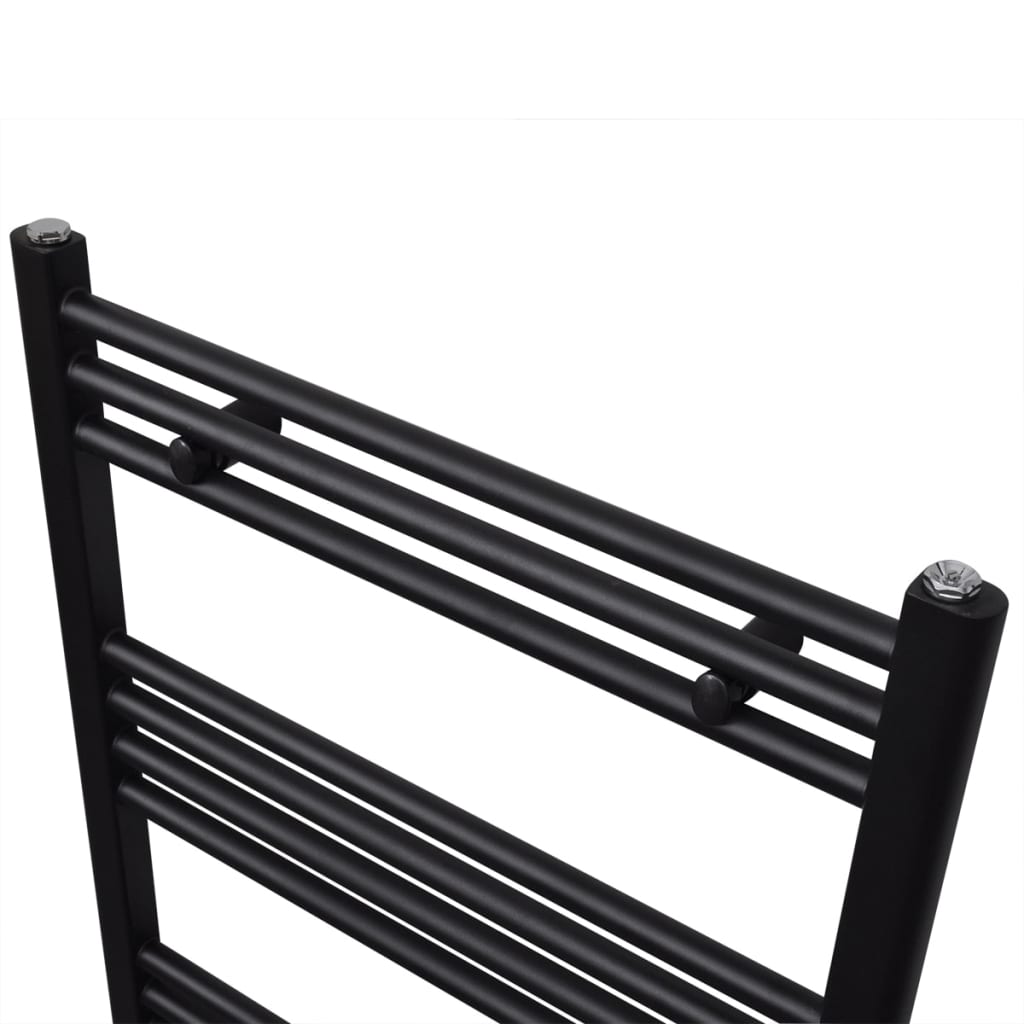 Vidaxx Kühlerhandtuchregal gerade 500x764 mm schwarz