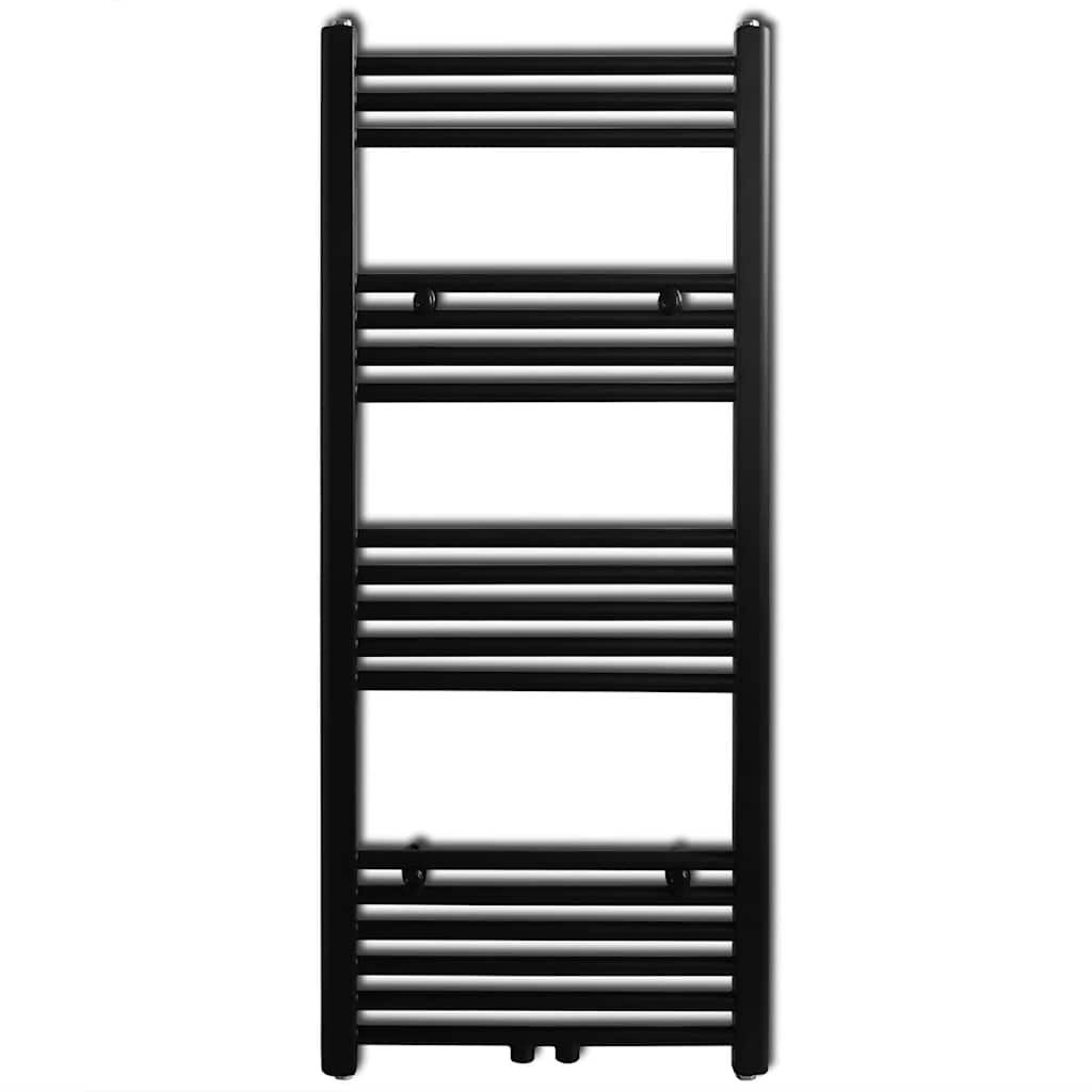Vidaxx Kühlerhandtuchregal gerade 500x1160 mm schwarz
