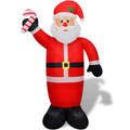 Vidaxl opblaasbare kerstman 240 cm