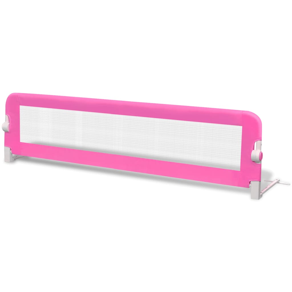 VidaXL Kleinkind-Bettgitter 150x42 cm Rosa
