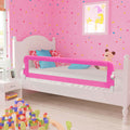 VidaXL Kleinkind-Bettgitter 150x42 cm Rosa