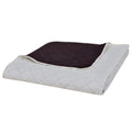 VidaXL Steppdecke, doppelseitig, 220 x 240 cm, Beigebraun